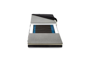 Medline CTM Self-Adjusting Mattress with THERMOGENIX Technology - CTM THERMOGENIX Cooling Graphite Self-Adjusting Mattress, 35" x 80" x 7" - MDTG10C3580