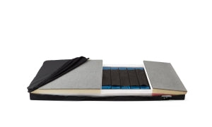 Medline CTM Self-Adjusting Mattress with THERMOGENIX Technology - CTM THERMOGENIX Cooling Graphite Self-Adjusting Mattress, 35" x 80" x 7" - MDTG10C3580