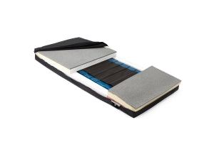 Medline CTM Self-Adjusting Mattress with THERMOGENIX Technology - CTM THERMOGENIX Cooling Graphite Self-Adjusting Mattress, 35" x 80" x 7" - MDTG10C3580