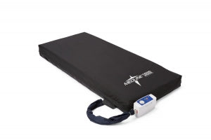 Medline CTM Self-Adjusting Mattress with THERMOGENIX Technology - CTM THERMOGENIX Cooling Graphite Self-Adjusting Mattress, 35" x 80" x 7" - MDTG10C3580