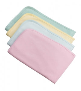 Medline Kuddle-Up Supreme Thermal Blankets - Baby Blanket, Mint, 100% Cotton, 30" x 40", 36/Case - MDTPB3C40MNT