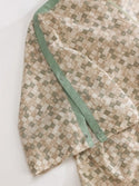 Medline Blended IV Gowns - Patient IV Gown with Plastic Snap, Royale Print - MDTPG5PTSRSB