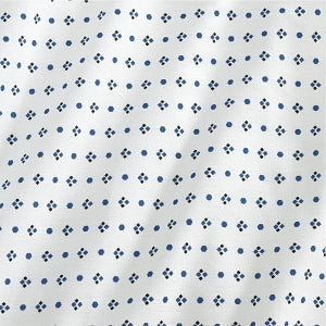 Medline Blended Patient Gowns - Deluxe Cut Patient Gown with Side Ties, Demure Print, One Size Fits Most - MDTPG5RTSDEM
