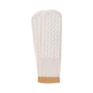 Medline Essential Slippers - SLIPPER, ESSENTIAL, DOUBLE, TAN, STRIPE, XL - MDTPS2BXL