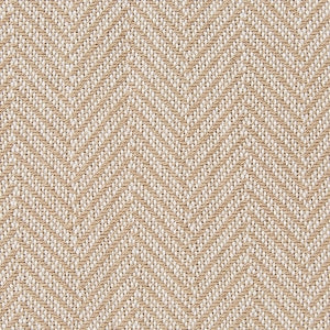 Medline Feels Like Home Lightweight Spread Blankets - Chevron-Weave Spread Blanket, 70" x 90", Beige and White - MDTSB8B27BEI