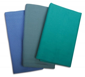 Medline Summit OR Towels - Reusable O. R. Towel, Highly Absorbent, 100% Cotton, Misty Green, 17" x 29" - MDTST4A31MIS