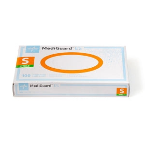 Medline MediGuard ES Powder-Free Nitrile Exam Gloves - MediGuard ES Powder-Free Nitrile Exam Gloves, Size S - MG100S