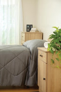 Medline Embrace Capped Quilts - QUILT, EMBRACE, TWIN, CAPPED, CHARCOAL G - MITQEQCGRC