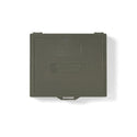 Medline 100-Slide Storage Box with Steel Lock - Storage Box for 100 Slides with Steel Lock, Gray - MLAB100STRLG