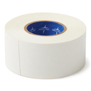 Medline 1" x 500" White Labeling Tape - Labeling Tape, 1" Core, 1" x 500", White - MLAB10500WHT