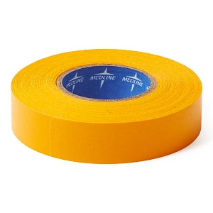 Medline 1/2" x 500" Orange Labeling Tape - Labeling Tape, 1" Core, 1/2" x 500", Orange - MLAB12500ORG