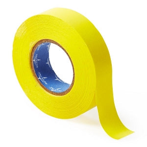 Medline 1/2" x 500" Yellow Labeling Tape - Labeling Tape, 1" Core, 1/2" x 500", Yellow - MLAB12500YLW