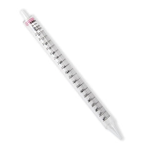 Medline Sterile Serological Pipettes - Serological Pipette, Sterile, Individually-Wrapped, Pipette Aid, 100 mL, Pink - MLAB20100