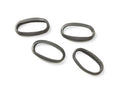 Medline Floor and Furniture Protectors / Glides - FLOOR PROTECTOR, CASTER, .38"X1.75", CHR - 411-B