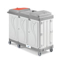 Medline MIYO Housekeeping Carts - Discharge Healthcare Housekeeping Cart, Large Base - DISC1