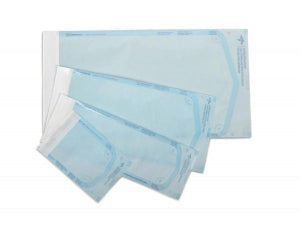 Medline Self-Seal Sterilization Pouches for Steam and Gas Only - Steam and Gas Self-Seal Sterilization Pouch, 5" x 15" - MPP100550GS