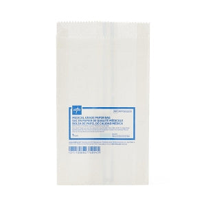 Medline Paper Sterilization Bags - Paper Sterilization Bag, 4" x 7" x 1" - MPP300200
