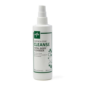 Medline Soothe & Cool No-Rinse Total Body Cleanser - Soothe and Cool Total Body Cleanser, 8 oz. - MSC095206