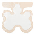 Medline Optifoam Gentle Silicone-Faced Foam and Border Heel Dressing - Optifoam Gentle Silicone-Faced Foam and Border Heel Dressing - MSC1200B
