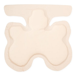Medline Optifoam Gentle Silicone-Faced Foam and Border Heel Dressing - Optifoam Gentle Silicone-Faced Foam and Border Heel Dressing - MSC1200B