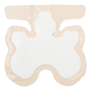 Medline Optifoam Gentle Silicone-Faced Foam and Border Heel Dressing - Optifoam Gentle Silicone-Faced Foam and Border Heel Dressing - MSC1200B