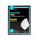 Medline Optifoam Thin Self-Adhesive Foam Dressing - Optifoam Thin Adhesive Foam Dressing, 4" x 4", in Educational Packaging - MSC1544EP