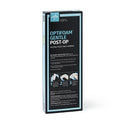 Medline Optifoam Gentle Post-Op Foam Dressings - Optifoam Gentle Silicone-Faced Postop Foam Dressing, 4" x 12" - MSC21412