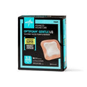 Medline Optifoam Gentle Silicone-Faced Foam Dressings with Liquitrap - Optifoam Gentle Silicone-Faced Foam Dressing with Liquitrap Super Absorbent Core, 3" x 3", in Educational Packaging - MSC2333EP