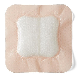 Medline Optifoam Gentle Silicone-Faced Foam Dressings with Liquitrap - Optifoam Gentle Silicone-Faced Foam Dressing with Liquitrap Super Absorbent Core, 3" x 3", in Educational Packaging - MSC2333EP