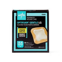 Medline Optifoam Gentle Silicone-Faced Foam Dressings with Liquitrap - Optifoam Gentle Silicone-Faced Foam Dressing with Liquitrap Super Absorbent Core, 4" x 4", in Educational Packaging - MSC2344EP