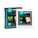 Medline Optifoam Gentle Silicone-Faced Foam Dressings with Liquitrap - Optifoam Gentle Silicone-Faced Foam Dressing with Liquitrap Super Absorbent Core, 4" x 4", in Educational Packaging - MSC2344EP