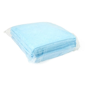 Medline Disposable Polymer Underpad - Fluff and Polymer Breathable Underpads, 28" x 36" - MSC282120
