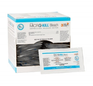 Medline Micro-Kill Bleach Germicidal Bleach Wipes - Micro-Kill Bleach Germicidal Bleach Wipes, 7" x 8", 50/Count - MSC351430A