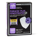 Medline Puracol Plus AG+ Collagen Wound Dressings with Silver - Puracol Plus AG+ Collagen Wound Dressings with Silver, Fenestrated, 2" x 2" - MSC8722EPF