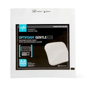 Medline MSC2244EP Optifoam Gentle Silicone Faced Non-Border Dressing Medline MSC2244EP Optifoam Gentle Silicone Faced Non-Border Dressing