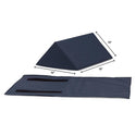 Medline Reusable Nylex Covered Foam Endoscopy Positioning Wedge - 18" x 10" x 10" Reusable Foam Endoscopy Wedge with Nylex Cover - MSCENDOWDG