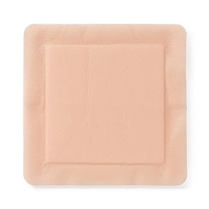 Medline Optifoam Gentle EX Foam Dressings - Optifoam Gentle EX Bordered Foam Dressing, 6" x 6", in Educational Packaging - MSCEX66EP