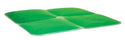 Medline Zero Elevation Wheelchair Cushions with Gel - Zero Elevation Wheelchair Gel Cushion, 20" x 18" - MSCZEG2018