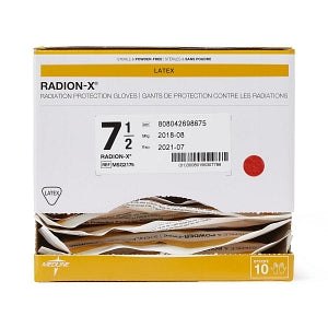 Medline Radion-X Latex Radiation Protection Gloves - Radion-X Radiation Protection Gloves, Size 7.5 - MSG2175