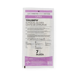 Medline Triumph Latex Surgical Gloves - Triumph Surgical Gloves, Size 7 - MSG2270