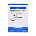 Medline Signature Latex Grip Surgical Gloves - Signature Latex Grip Powder-Free Surgical Gloves, Size 7 - MSG2970