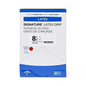 Medline Signature Latex Grip Surgical Gloves - Signature Latex Grip Powder-Free Surgical Gloves, Size 8.5 - MSG2985