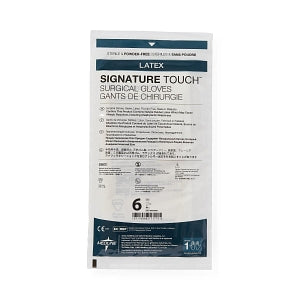 Medline Signature Touch Latex Surgical Gloves - Signature Touch Surgical Gloves, Size 6 - MSG8960