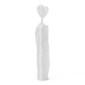 Medline Plastic Beverage Lids - Plastic Translucent Lid with Straw Slot for 16-24 oz. Plastic Cup - NON03016L