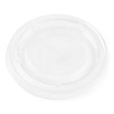 Medline Plastic Beverage Lids - Plastic Translucent Lid with Straw Slot for 16-24 oz. Plastic Cup - NON03016L