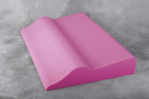 Medline Popliteal Supports - Raspberry Color Foam Popliteal Support, 4-1/4" x 32" x 20-1/4" - NON081454