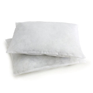 Medline Disposable Pillows - Medium-Weight Disposable Pillow, 18" x 24" - NON1013535