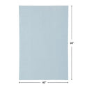Medline Tissue / Poly Drape Sheet - Tissue-Poly Drape Sheets, Blue, 40" x 60" - NON24338