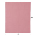 Medline Tissue Drape Sheets - Disposable 2-Ply Tissue Drape Sheets, Mauve, 40" x 48" - NON24339M