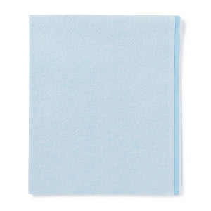 Medline Tissue / Poly Drape Sheet - Tissue-Poly Drape Sheets, Blue, 40" x 48" - NON24340